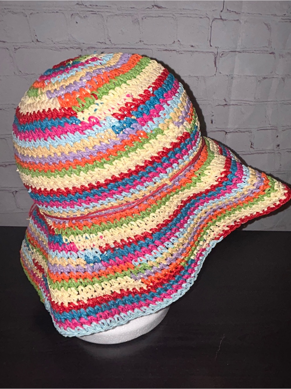 Jhats straw sun hat OSFM - Picture 3 of 6